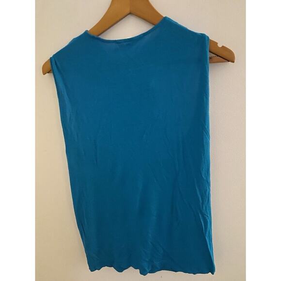 Robbi & Nikki Aqua Top Women’s Large - Picture 3 of 4